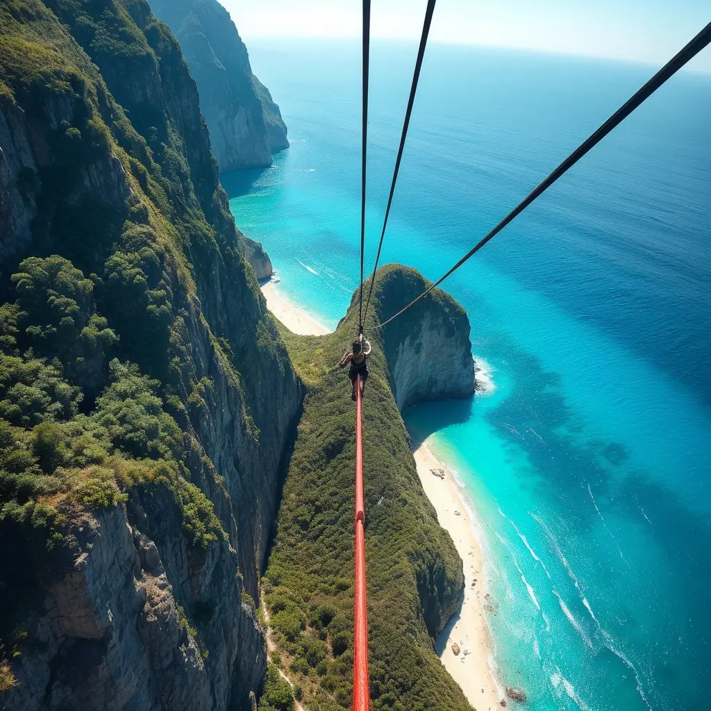 Day trip: Zip Line over the Ocean